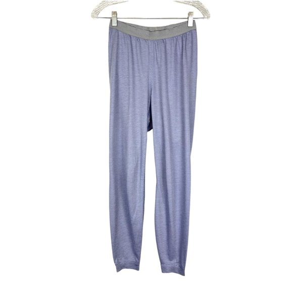 Patagonia Womens Capilene Base Layer Legging Pants Blue White Stripe size Medium - Picture 1 of 11
